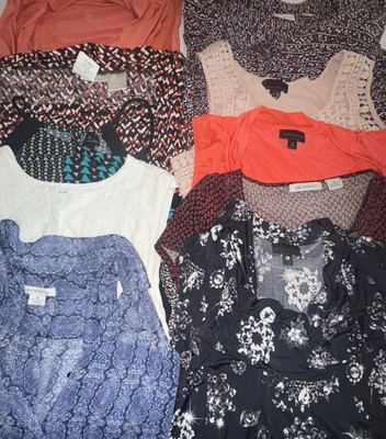 Women s 10pc Clothing Bundle Size XL - TOPS