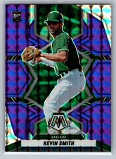 2021 Panini Mosaic RC Rookie #252 Kevin Smith Purple Mosaic