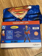 Rubies Toddlers 2T Superman Halloween Costume. NWT.