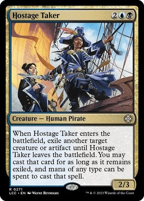 Hostage Taker LCC 271 MTG Commander: The Lost Caverns of Ixalan Rare EN NM