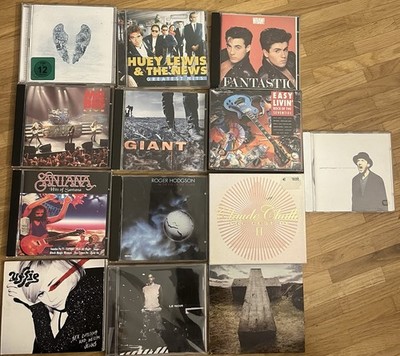 CD Sammlung Rock & Pop   Santana, AC/DC, Coldplay, Wham!, Justice u.v.m.   13 CD