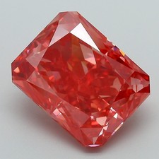 Radiant 8.71 Carat Fancy Vivid Pink VS1 IGI Certified Lab Grown CVD Diamond