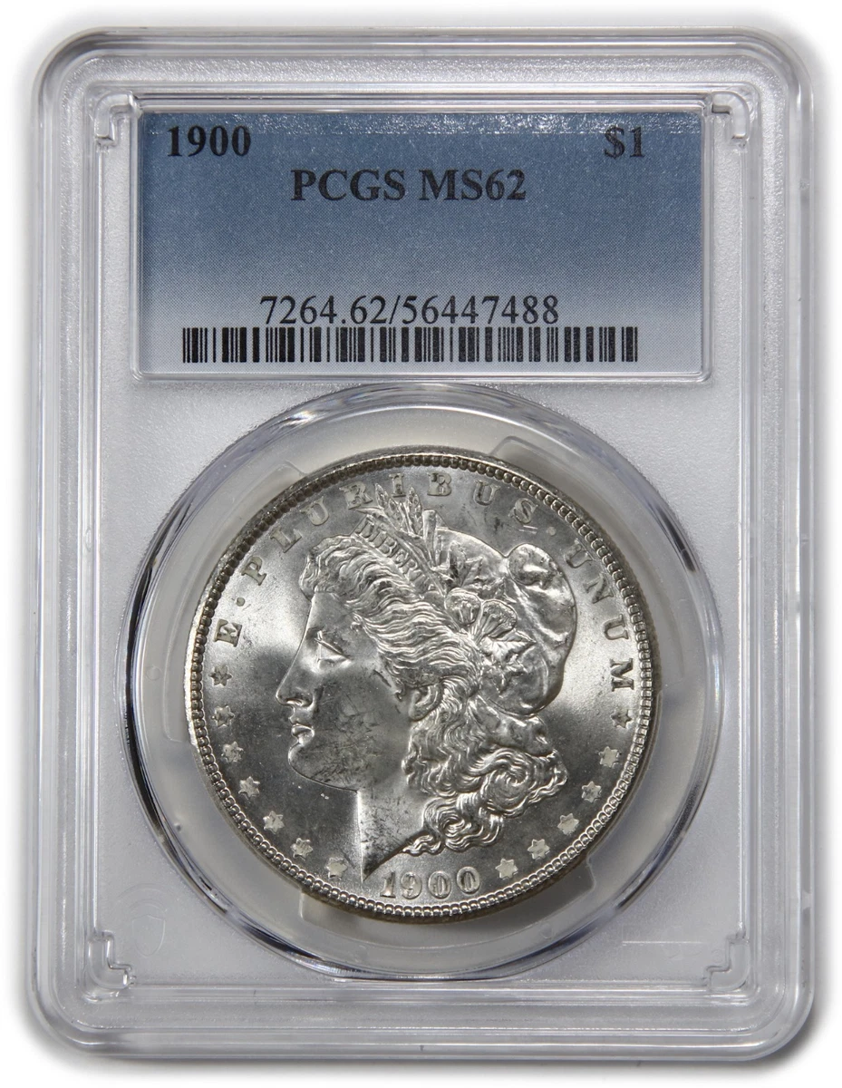MS 62 Graded 1900 Year Morgan US Dollars (1878-1921) for sale | eBay