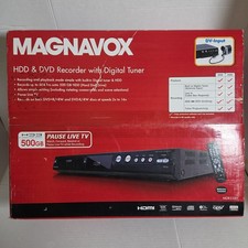 Brand New Magnavox MDR535 500GB HDD and DVD Recorder w/SD Digital Tuner Sealed