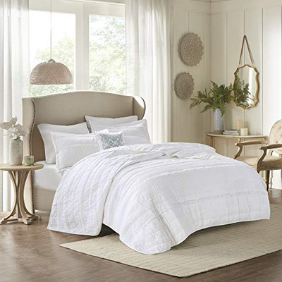  Celeste Quilt Modern Classic Design All Season, Breathable Coverlet 