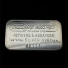 Rare Engelhard Industries of Canada LTD. Refiners & Assayers .999 Silver 1oz Bar