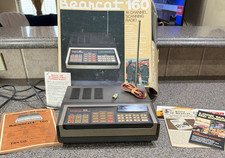 Vintage Bearcat 160 16 Channel Scanning Radio TESTED/WORKS In Box W/paperwork