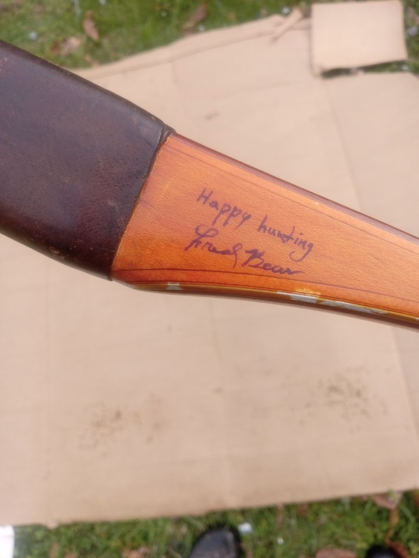 Autograft Bear Static Recurve bow