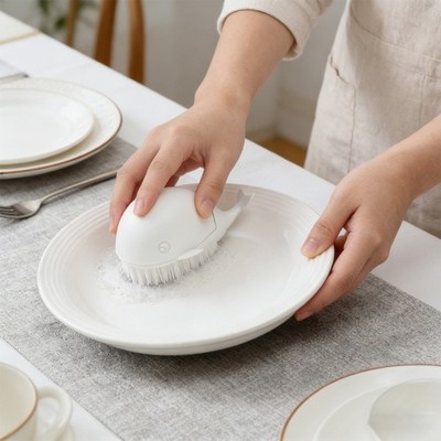 3pcs MultiPurpose Whale Theme Dish Brush Set Scrubber Brush Dish Washing Tool