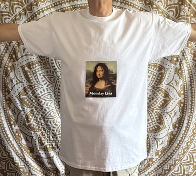 Long-Shirt Monday Lisa Motiv Customized  Gr XL Unisex