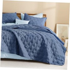 Queen Quilt Bedding Set, Ocean Blue Summer Full/Queen 12 - Ocean Blue