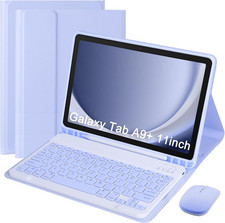 Keyboard Case for Samsung Galaxy Tab A9 Plus/A9 5G 11" 2023, Detachable Wireles
