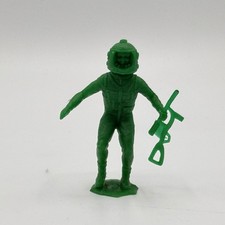 Astronaut MPC Army Men Toy Soldier plastic Nasa US figure vtg Marx Space GREEN