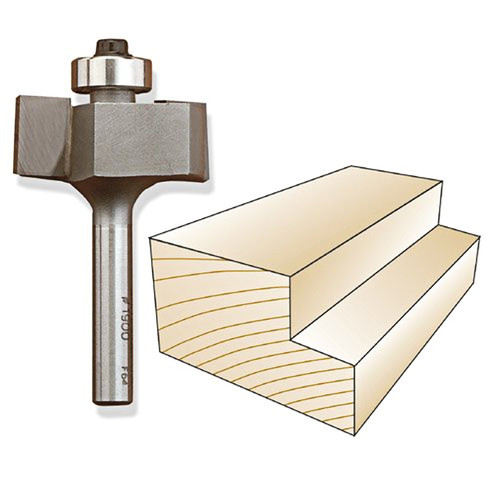 Whiteside Rabbeting Bit 1/2 in. SH x 1/2 in. CL x 3/8 in. CD 1901