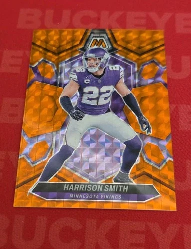 2024 Panini Mosaic #147 Harrison Smith Orange Mosaic /199