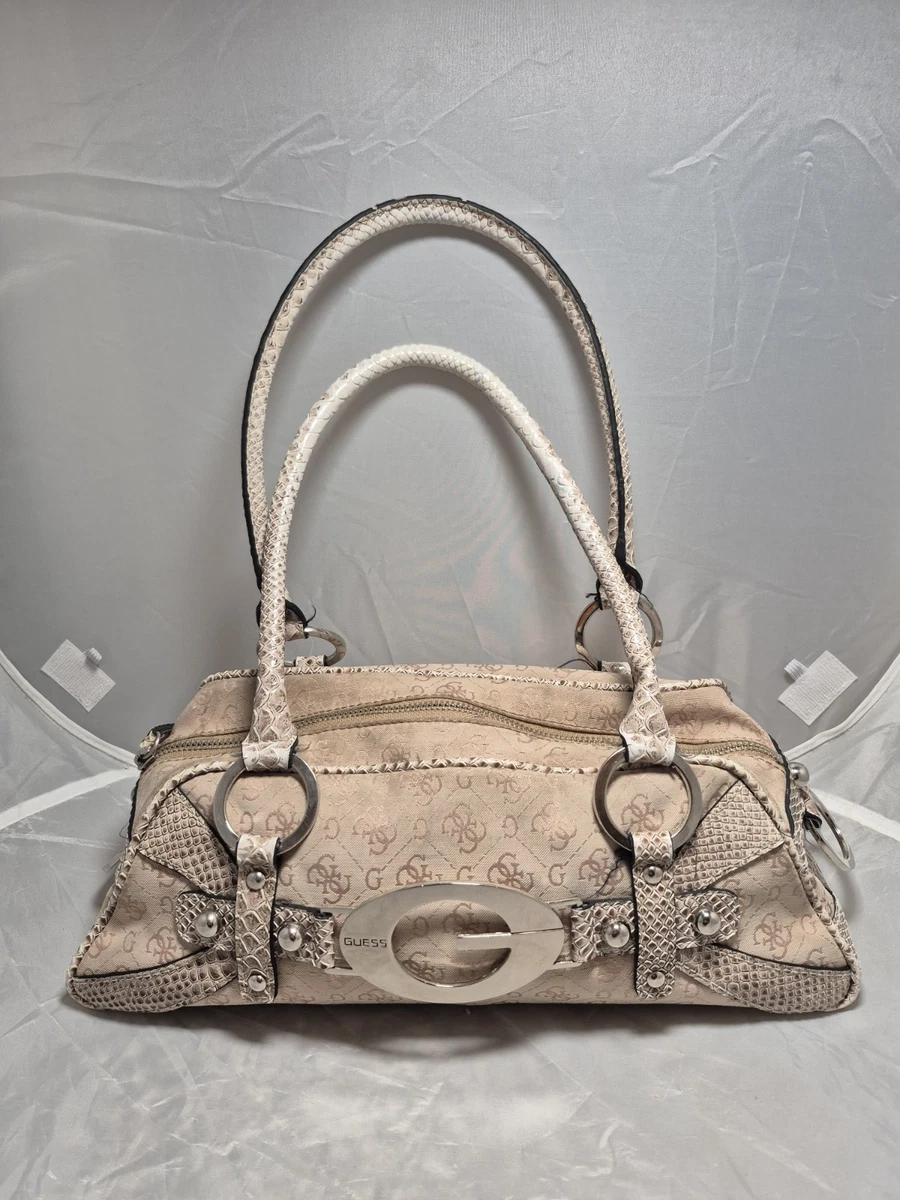 GUESS Canvas Exterior Shoulder Bags Bags & Handbags for Women for