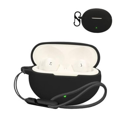 for OnePlus Buds Pro 3 Case Cover, Wireless Earphone Silicone Protective Black