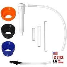 30cc Hand Oil Transfer Pump Fluid Pump for Gallon Bottles and Wide-Mouth Quart 