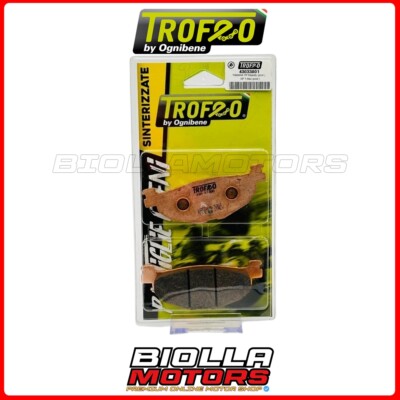 43033801 PASTIGLIE FRENO POSTERIORI TROFEO YAMAHA T-MAX ABS 500 2009 SINTERIZZAT