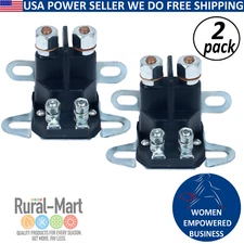 2PK Starter Solenoid 4 Pole For Craftsman 145673 146154 532146154 Lawn Mowers