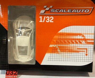 Slot Car Scaleauto SC-6190R Honda NSX GT3 Weißes Racing Kit