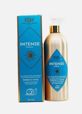 Fair And White Intense Power Silky Brightening Lotion With Snail Slime