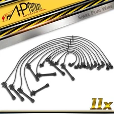 A-Premium 11x 5mm Spark Plug Wire Set for Lexus LS400 1990-1997 SC400 1992-1997