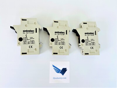 LOT OF 3 - DL10/17.5.SF - ASEA BROWN BOVERI ENTRELEC DL101 FUSE HOLDER