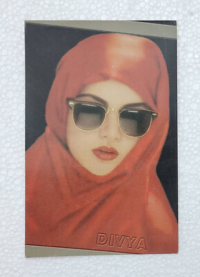 Bollywood Actress- Divya Bharti - Rare Post card #D-18