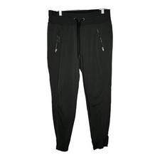 Athleta Pants Womens 4 Green Jogger Stretch Zipped Pocket Lightweight Athleisure