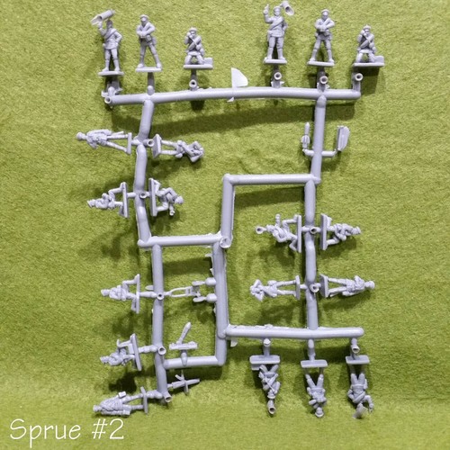 8) HaT #8080 - WWI RUSSIAN INFANTRY HEAVY WEAPONS SET. 1/72 Scale. (WW1) - Picture 6 of 11
