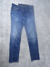 Abercombie & Fitch Jeans Mens 28x30 Straight Blue Denim Pants Medium Wash Casual