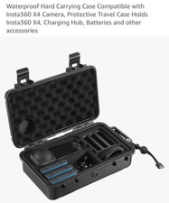 Waterproof Hard Carrying Case Compatible with Insta360 X4 Camera