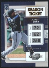 2022 Panini Chronicles Curtis Terry #13 BASEBALL Twins RC Contenders Optic