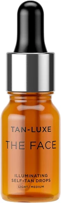 TAN-LUXE the FACE Self-Tan Drops, Add Tanning Drops to Skin Care for Custom Face