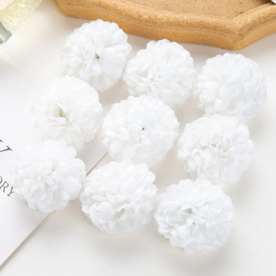 100pcs Artificial Hydrangea Flower Home Hotel Bridal Wedding Christmas Decor NEW