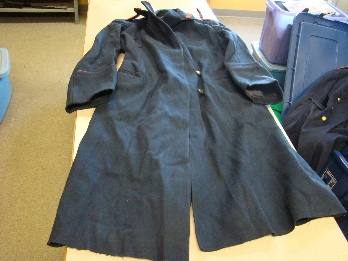 Military surplus hotsell wool overcoat