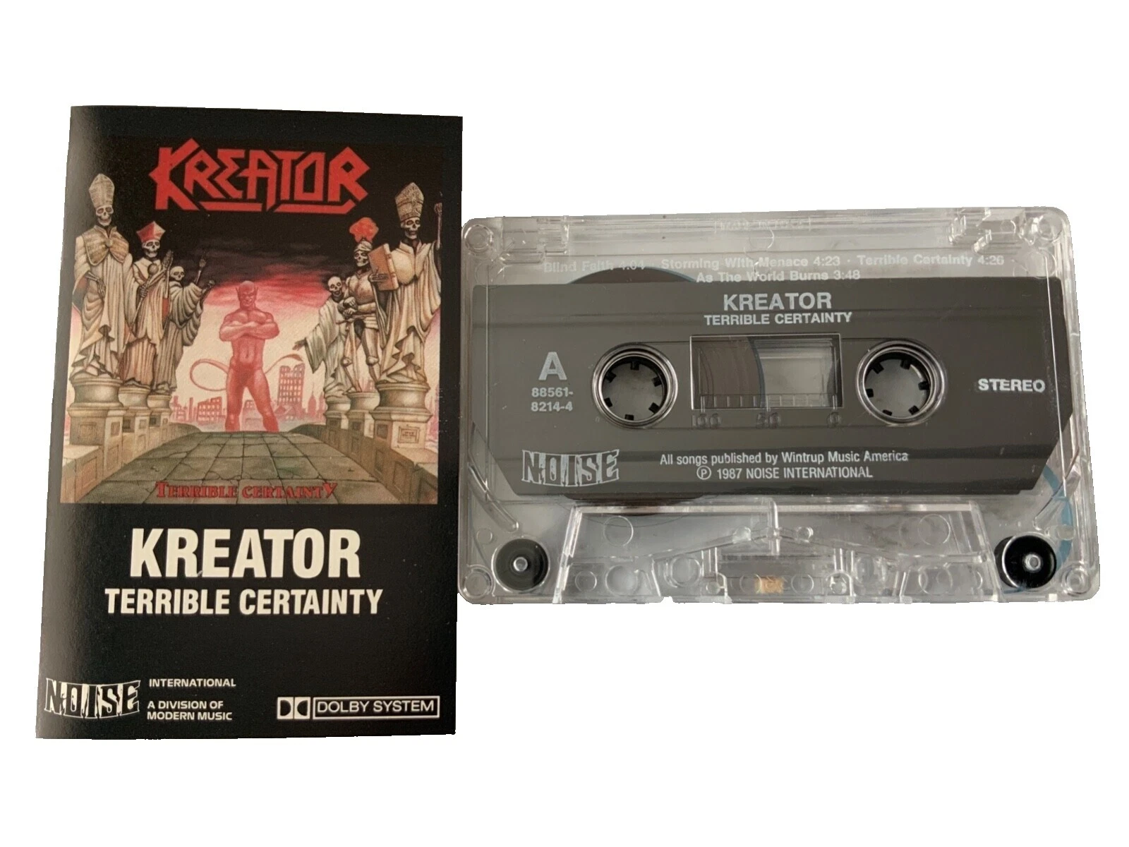 Overkill Excellent (EX) Condition Metal Music Cassettes