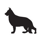 German Shepherd Dog - Vinyl Decal Sticker - Multiple Color & Sizes - ebn1958