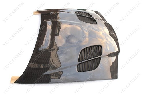Kit de cubierta capó capó frontal estilo GTR de carbono para 1992-1999 BMW E36 2D - Imagen 11 de 23