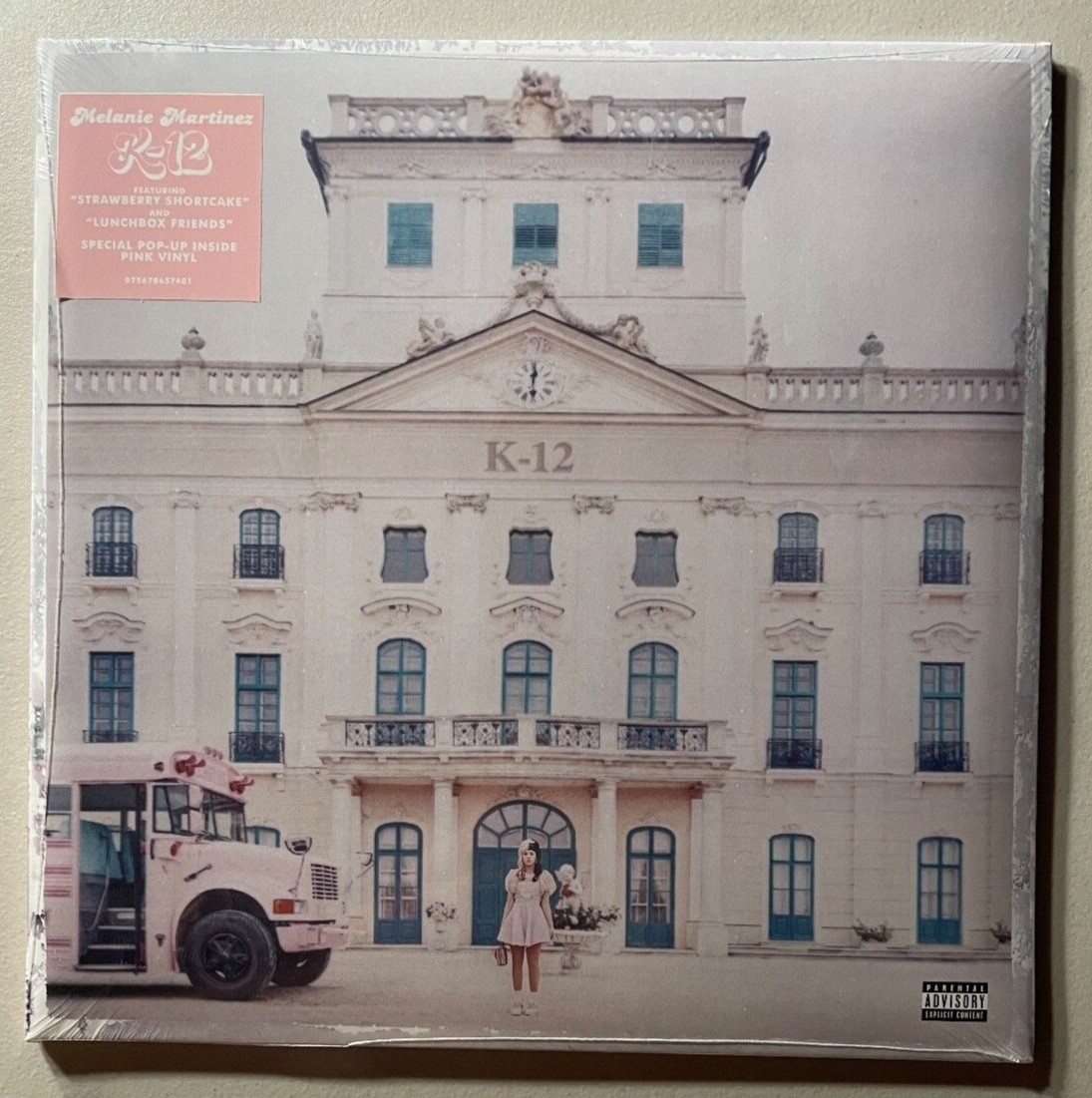 Melanie Martinez- K-12 Pink Vinyl LP Record Original w/ Pop-up