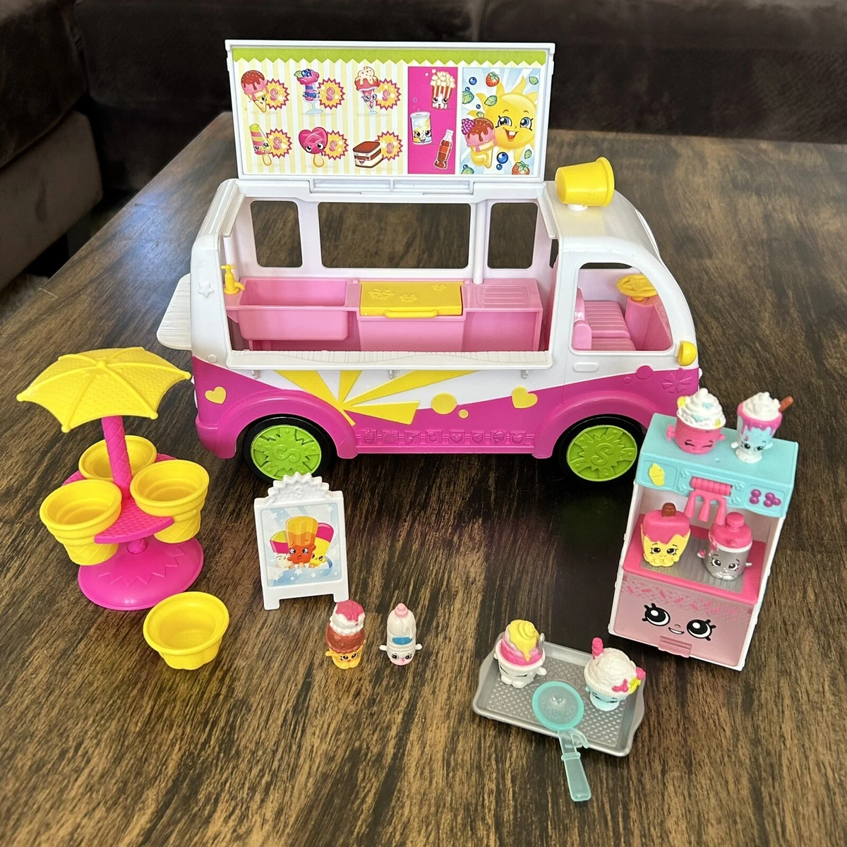 Shopkins Food Fair Scoops Ice Cream Truck Cool Creamy