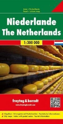 Netherlands Road Map 1:300 000 (Map) (UK IMPORT)