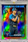 Paul Skenes RARE ROOKIE REFRACTOR TOPPS CHROME INVESTMENT CARD SSP PIRATES MINT
