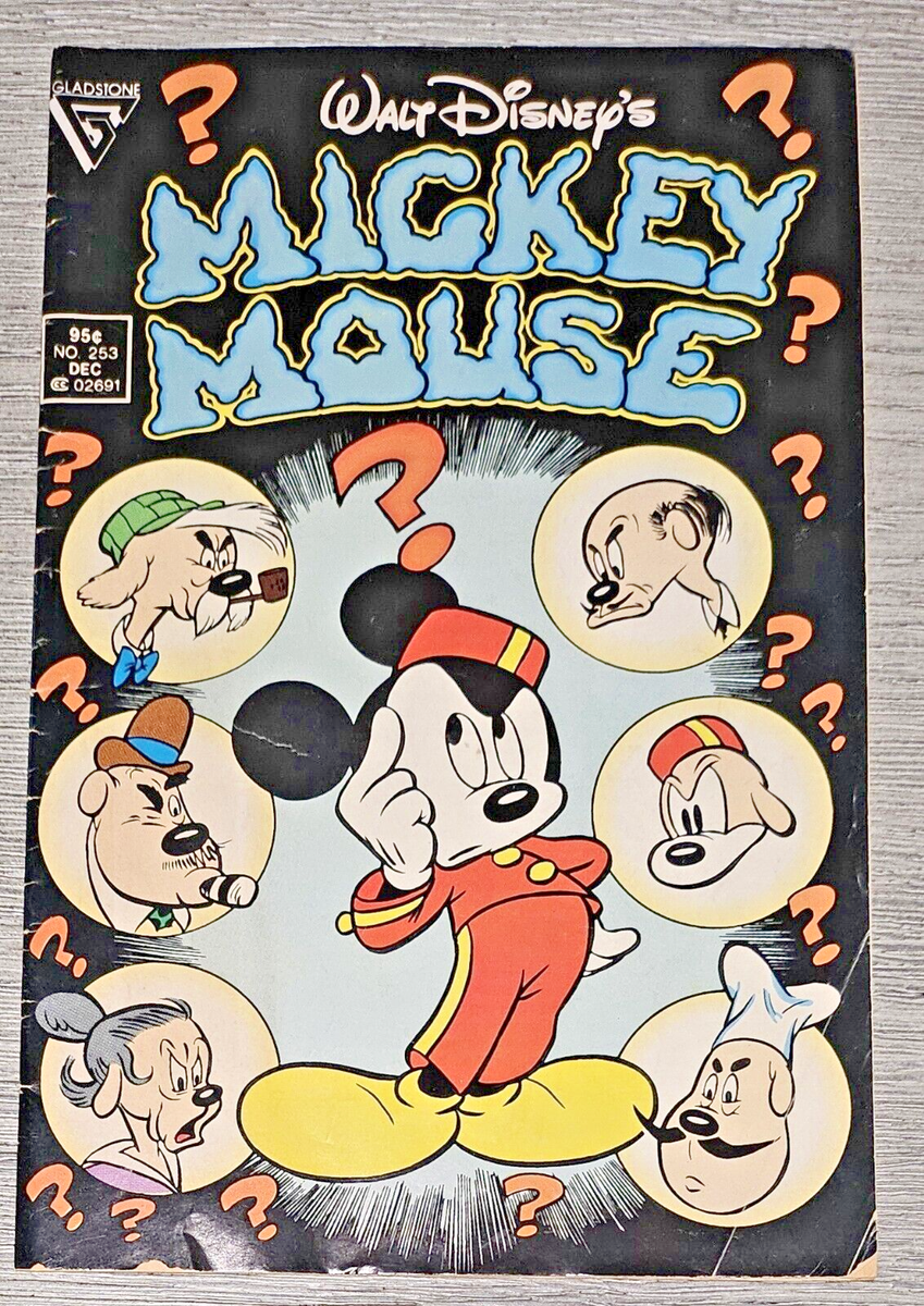 Walt Disney's MICKEY MOUSE Comic Book No 253 December 1989