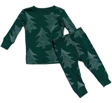 New/NWT Carter's Baby Boys Christmas Tree 2-Piece Pajama Set, Size 6 Months