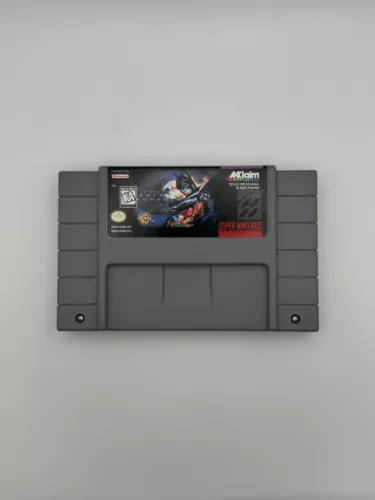 Batman Forever (Super Nintendo Entertainment System, 1995) *Tested*