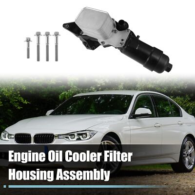 Engine Oil Cooler Filter Housing 11428596283 For BMW 230i 330i 430i 530i 740e X3
