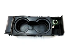 2007 RANGE ROVER SPORT (L320) FRONT CENTER CONSOLE CUP HOLDER w/ INSERTS & 12v