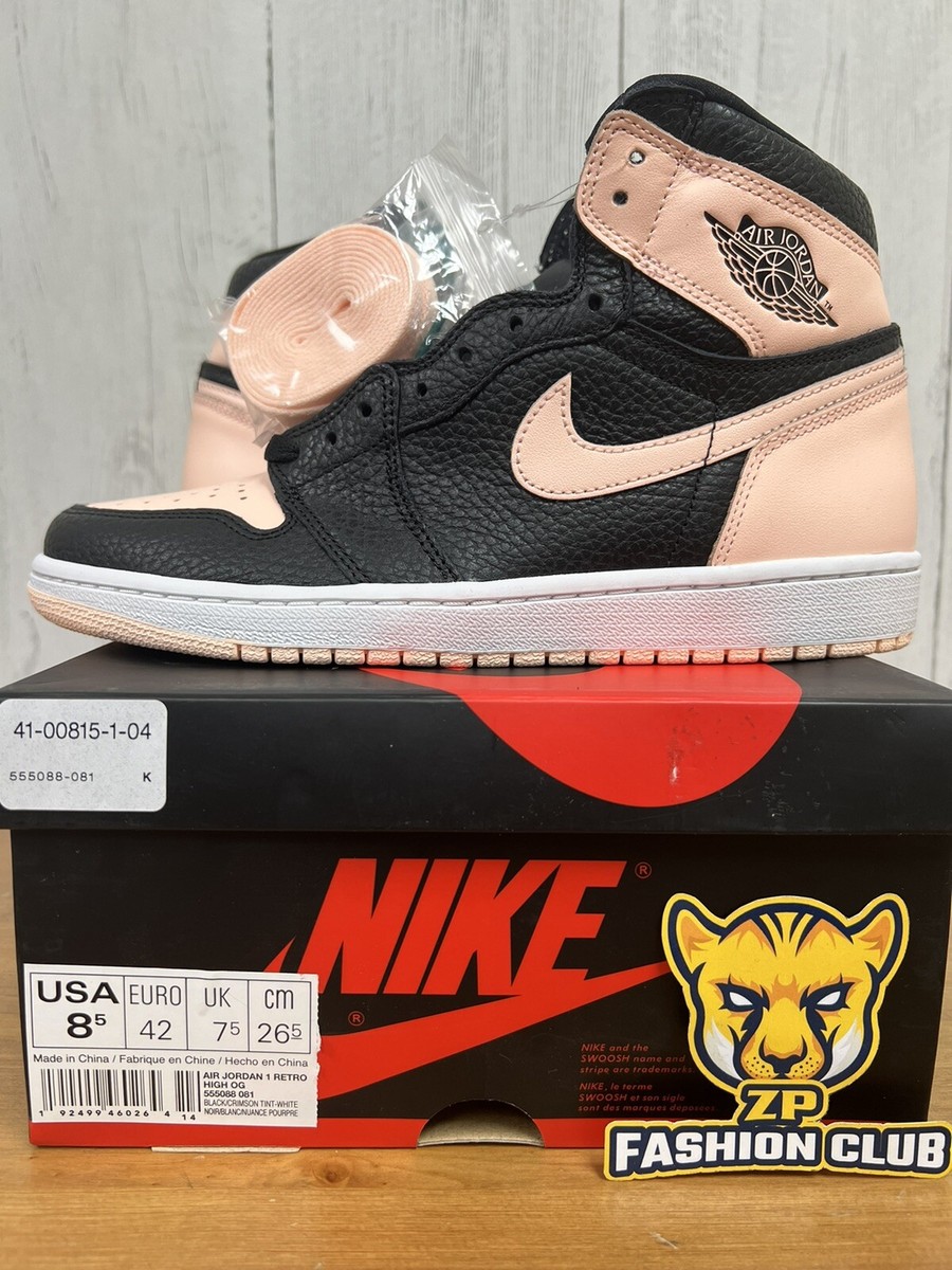 Air Jordan 1 Retro High Crimson Tint Men 555088-081 GS Air Jordan 1 Retro High Crimson Tint Men 555088-081 GS